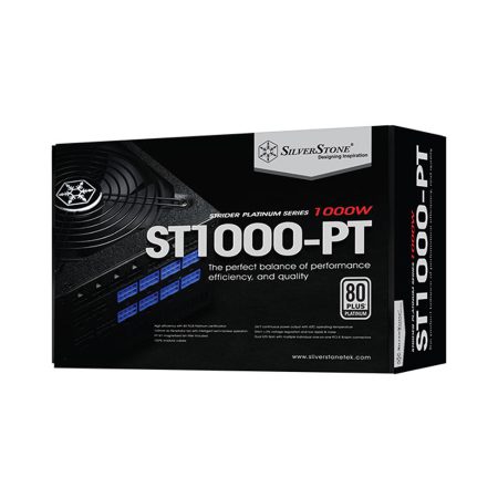 منبع تغذیه کامپیوتر سیلوراستون مدل Strider Platinum SST-ST1000-PT