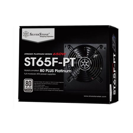 منبع تغذیه کامپیوتر سیلوراستون مدل Strider Platinum SST-ST65F-PT