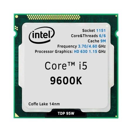 Core i5-9600K CoffeeLake Tray