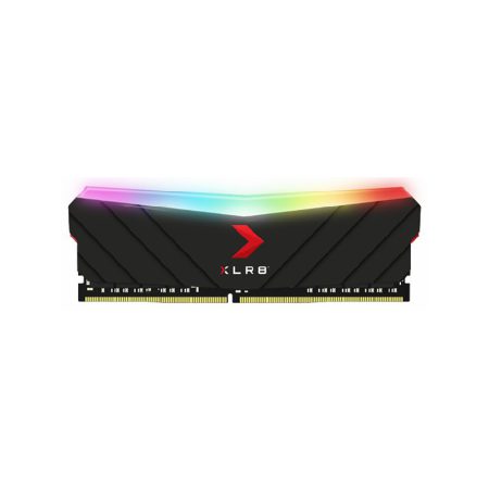 رم دسکتاپ DDR4 پی ان وای مدل XLR8 RGB Gaming 3200MHz CL16 Black Single ظرفیت 16 گیگابایت
