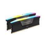 رم دسکتاپ کورسیر مدل Vengeance RGB DDR5 2x32GB CL40 5200Mhz ظرفیت 64 گیگابایت